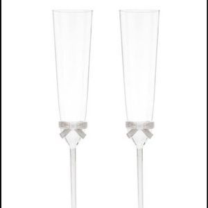 New Kate Spade Champagne Glasses
